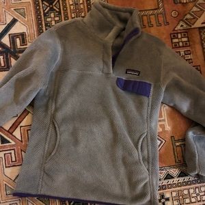 Gray Patagonia retool Fleece size Medium